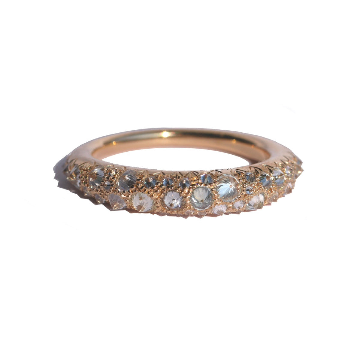 Barbed Diamond Medium Duomo Ring