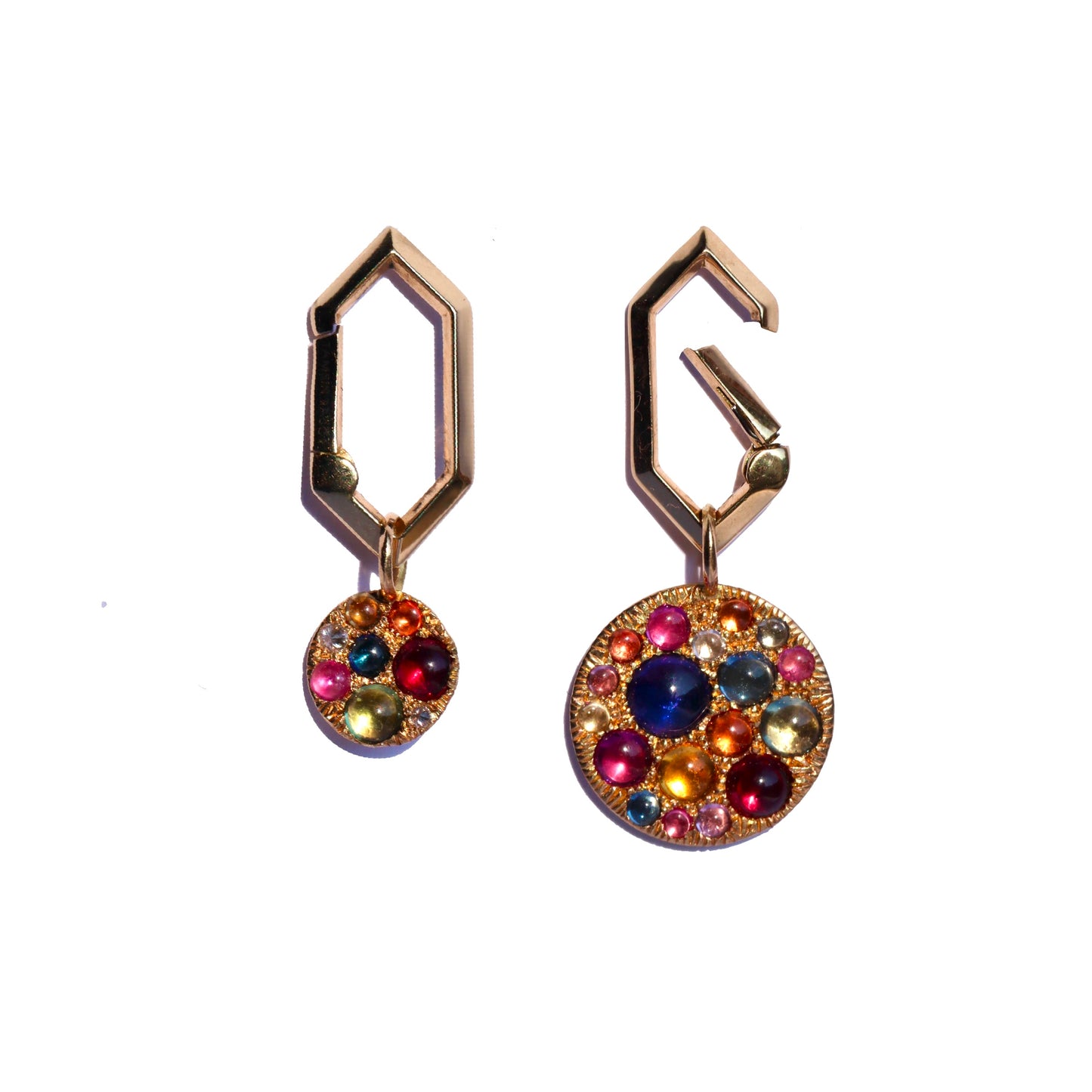 Makhaira Charm Clip Stud Earrings