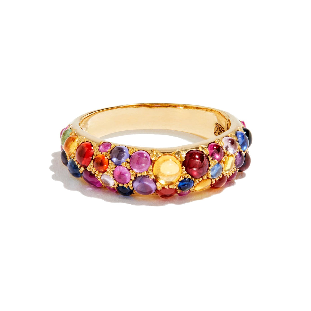 The Rainbow 'Jelly bean' Sapphire Duomo Ring