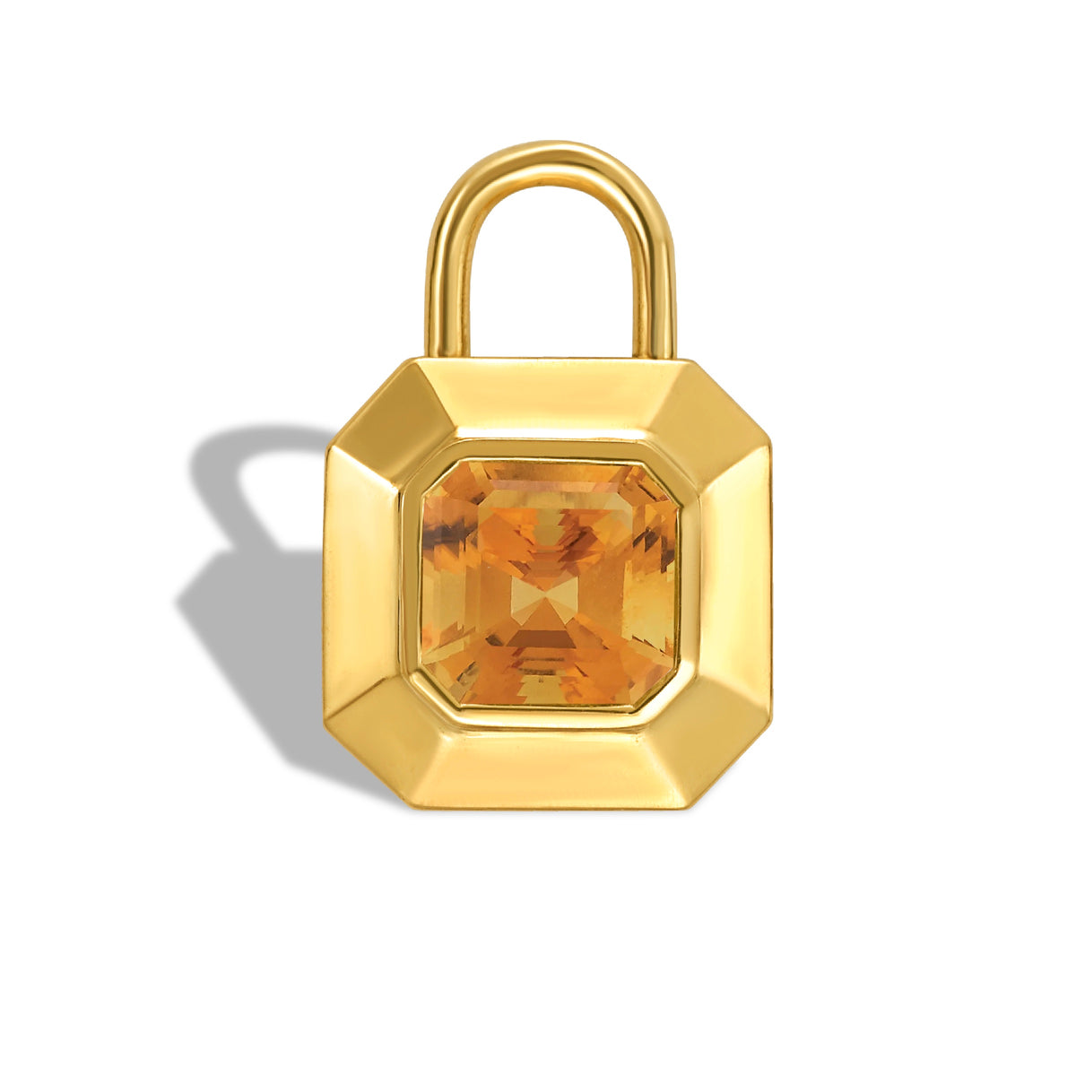 Citrine Mini Padlocket® Pendant