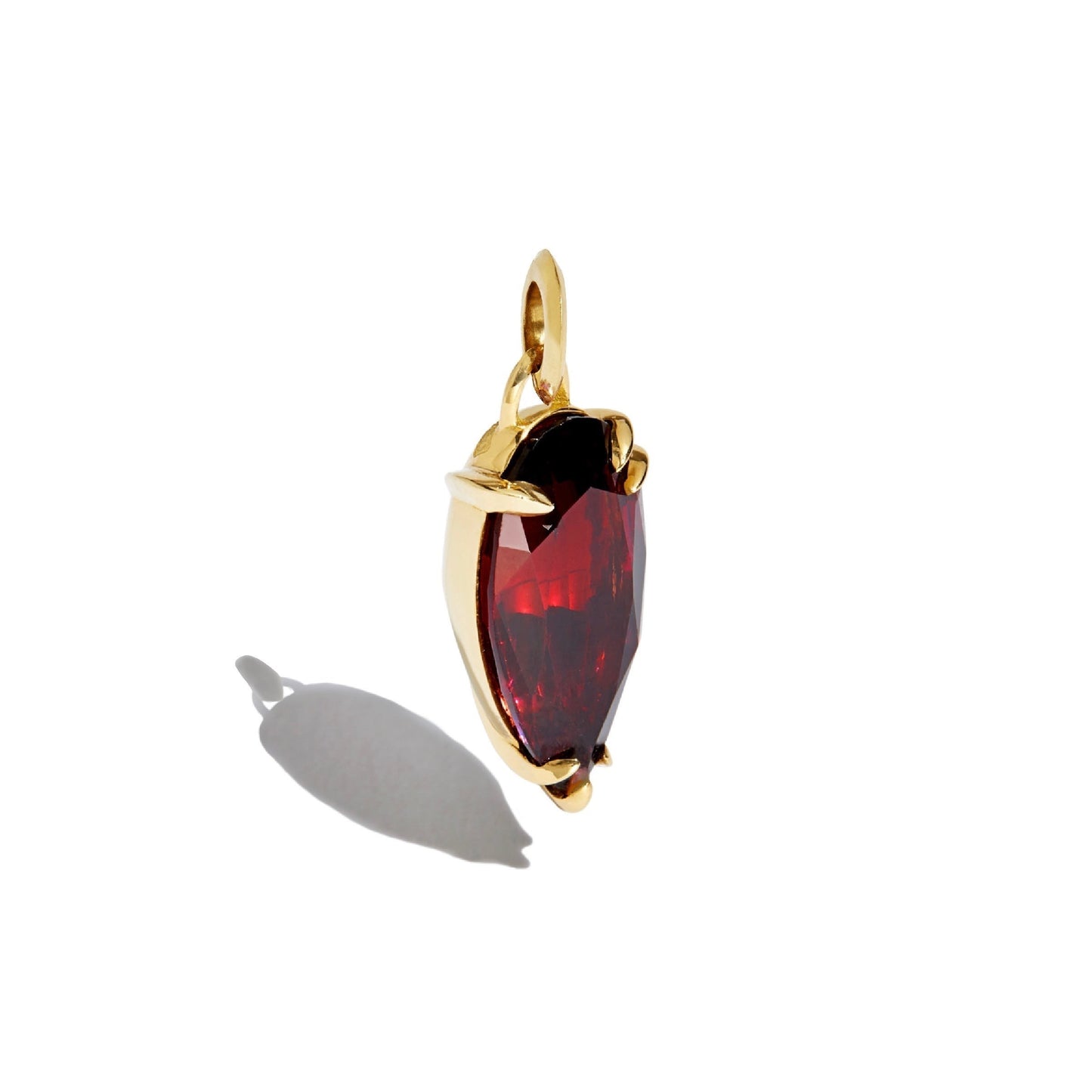 Makhaira Pear Garnet Pendant