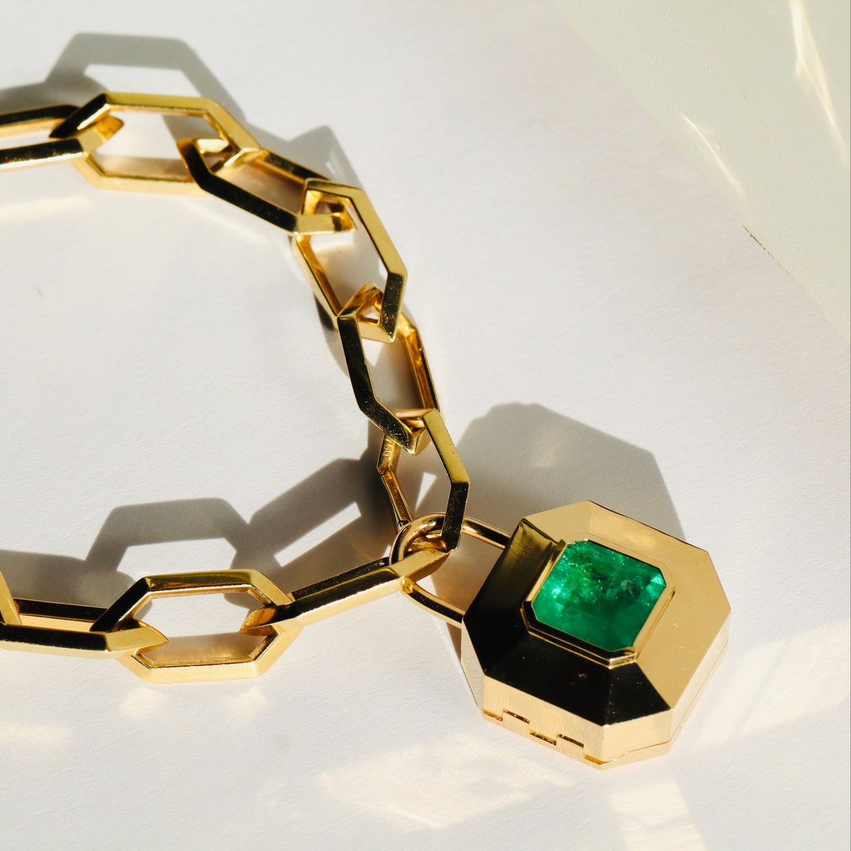 Emerald Padlocket® Pendant