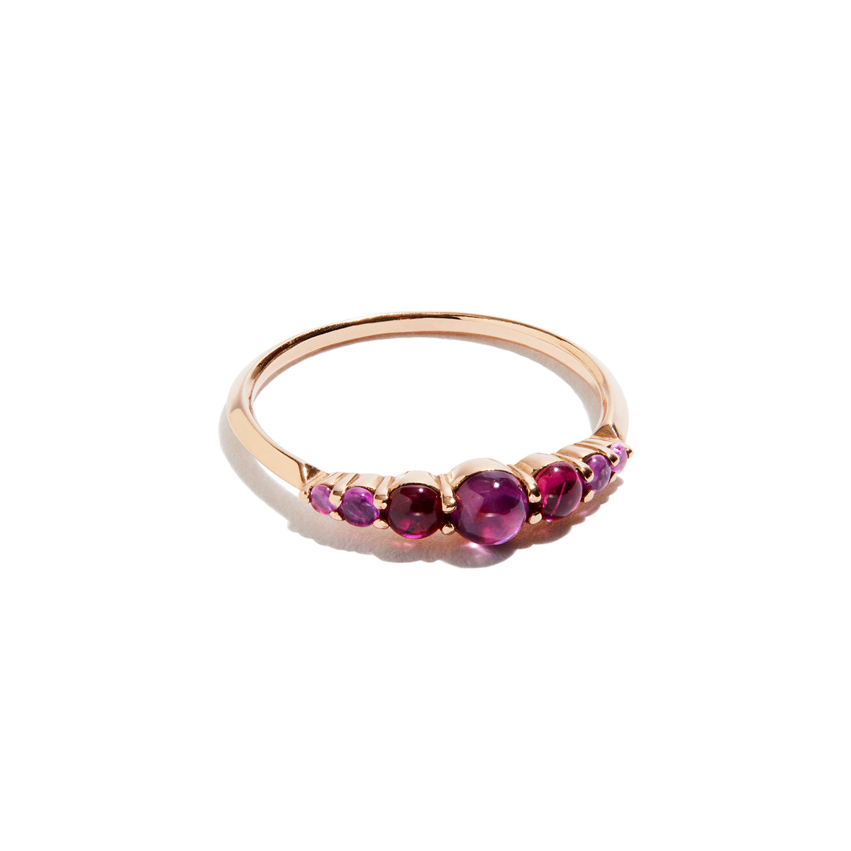 Pink "Jelly Bean" Sapphire Lina Ring