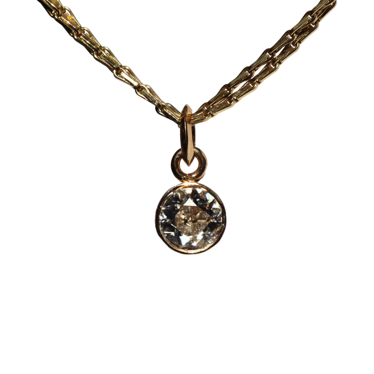 Diamond Solitaire Pendant