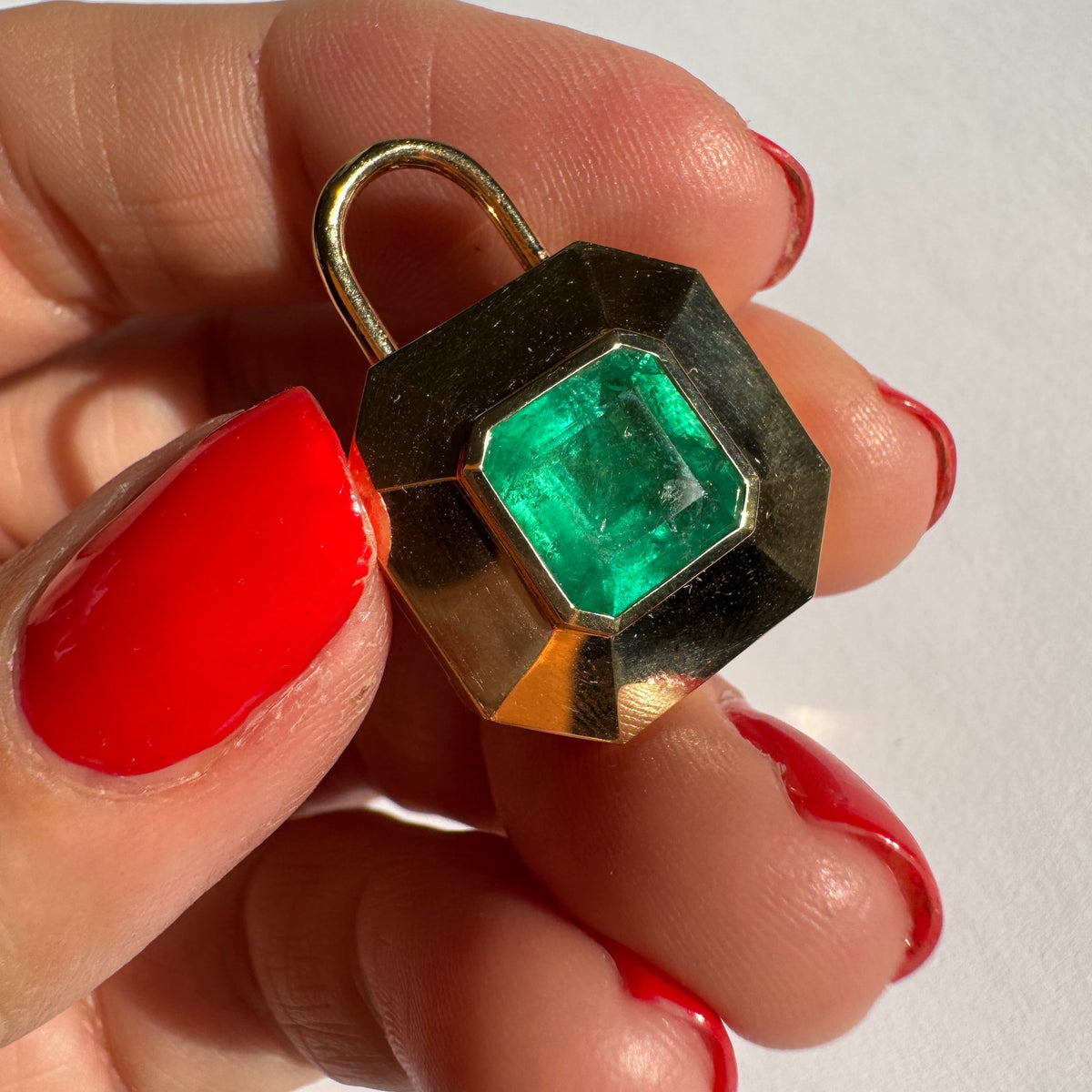 Emerald Padlocket® Pendant