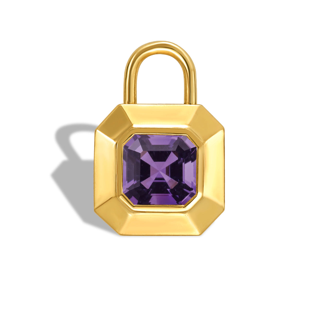 Amethyst Mini Padlocket® Pendant
