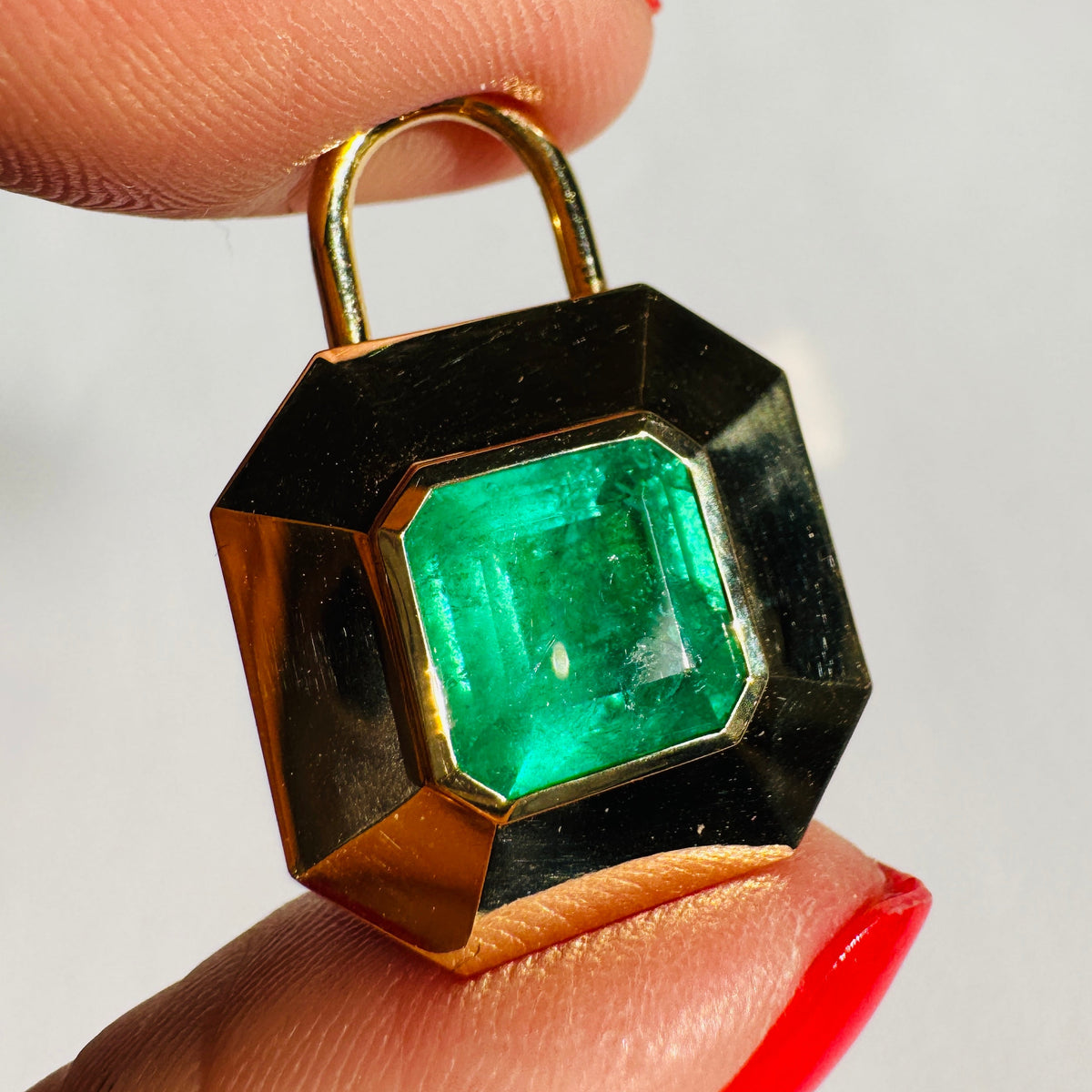 Emerald Padlocket® Pendant