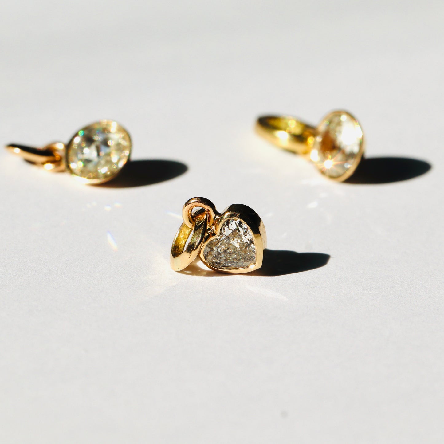 "All Love" Diamond Heart Pendant