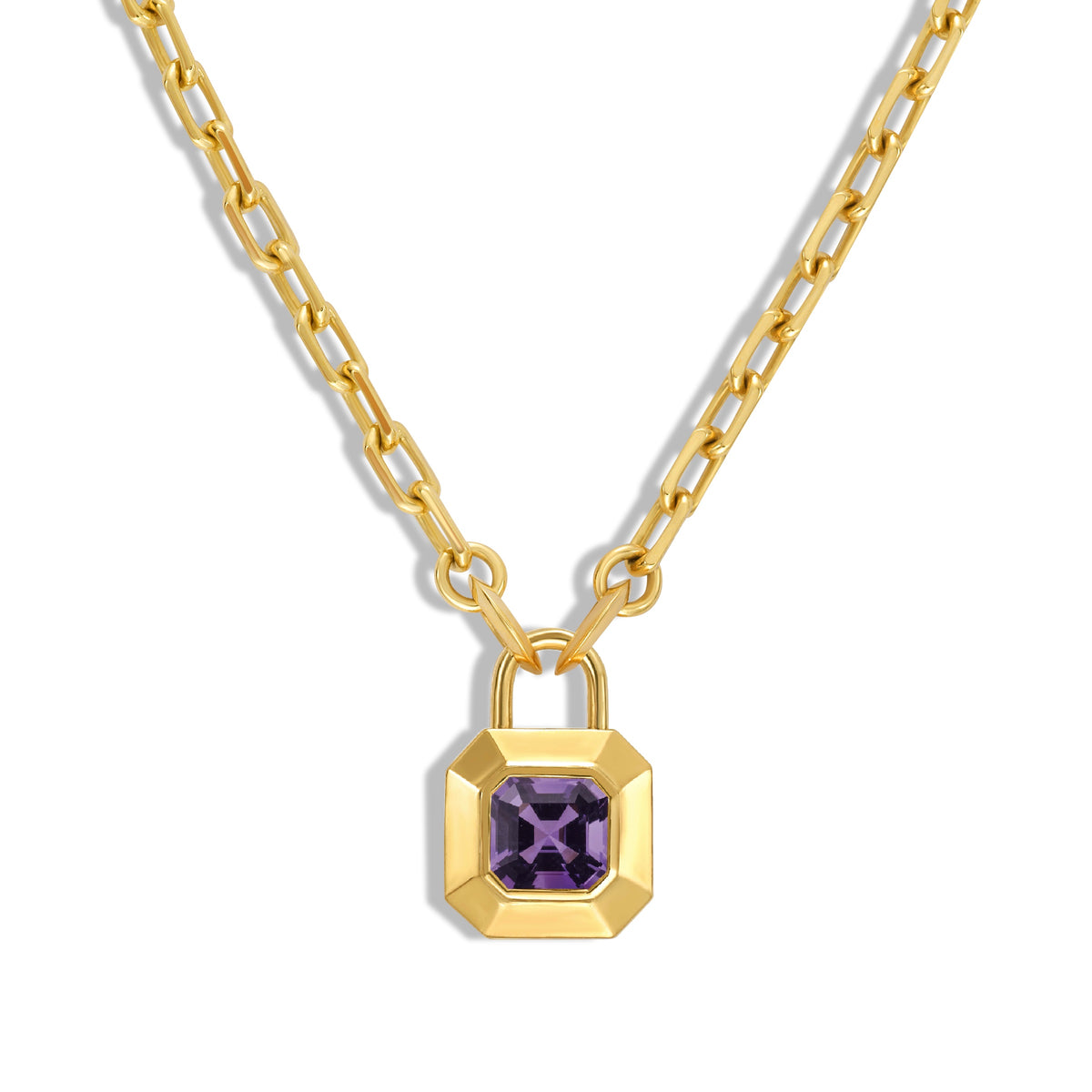 Amethyst Mini Padlocket® Pendant