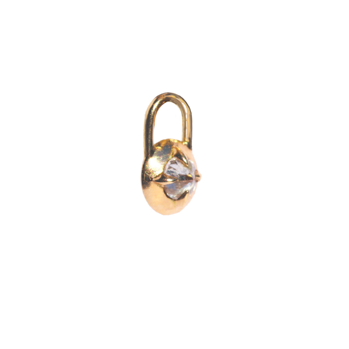 Barbed Diamond Mini Compass Ear Charm