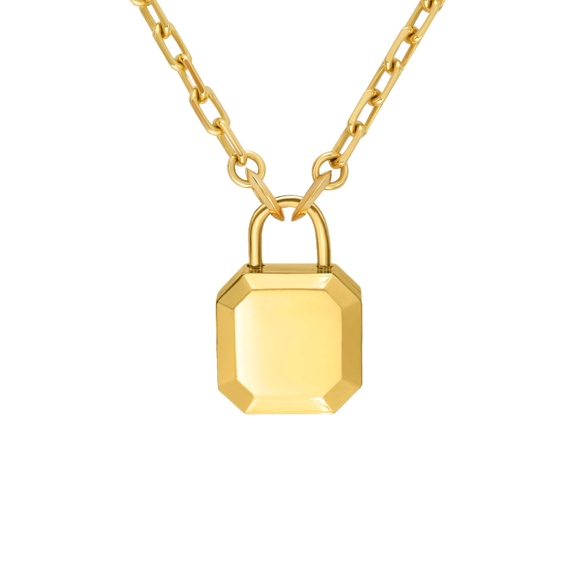 MediumGold Padlocket ® Pendant