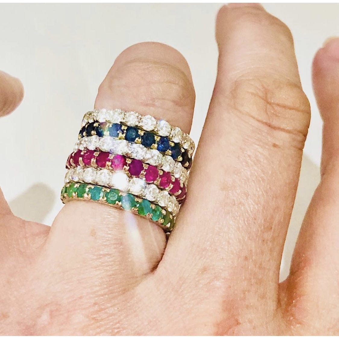 White Diamond Eternity Ring