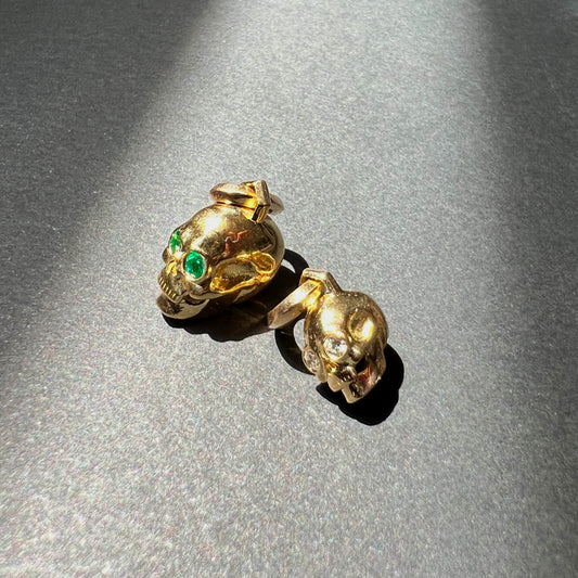 'Til death Skull Charm