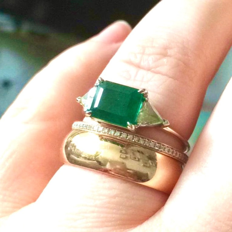 The 'Emma' Trilogy Ring in Sapphire