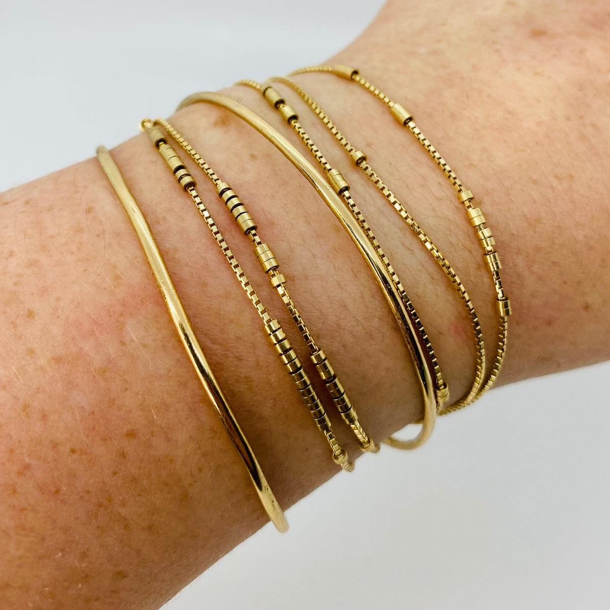 XL Gold Komboloi "Worry Bead" Necklace