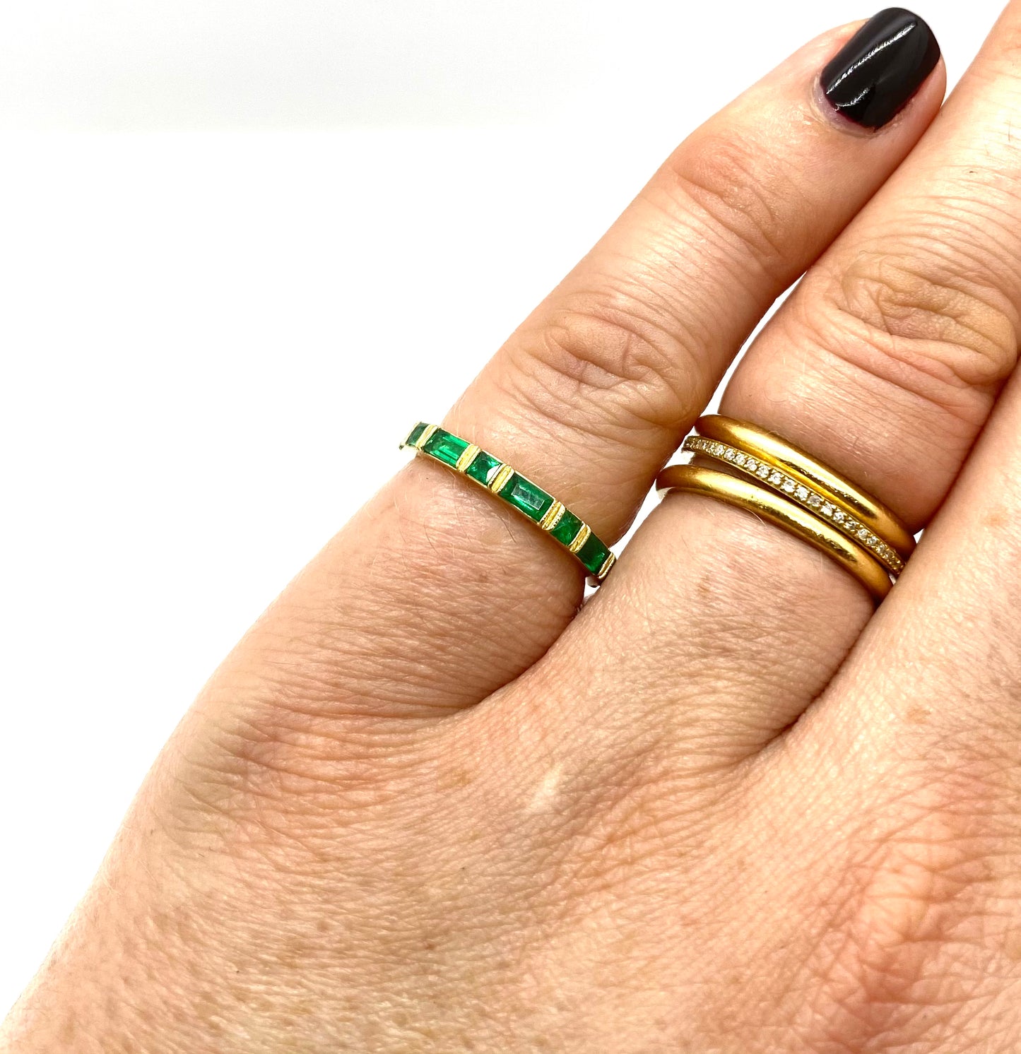Emerald 'Cubist' Band