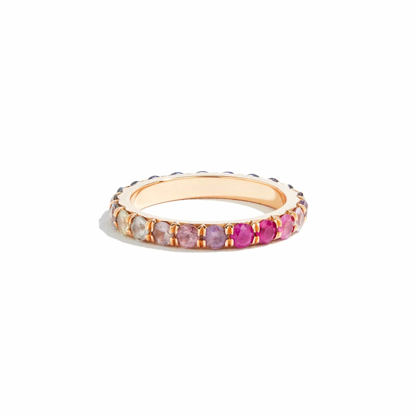 Dusk Ombré Sapphire Eternity Ring