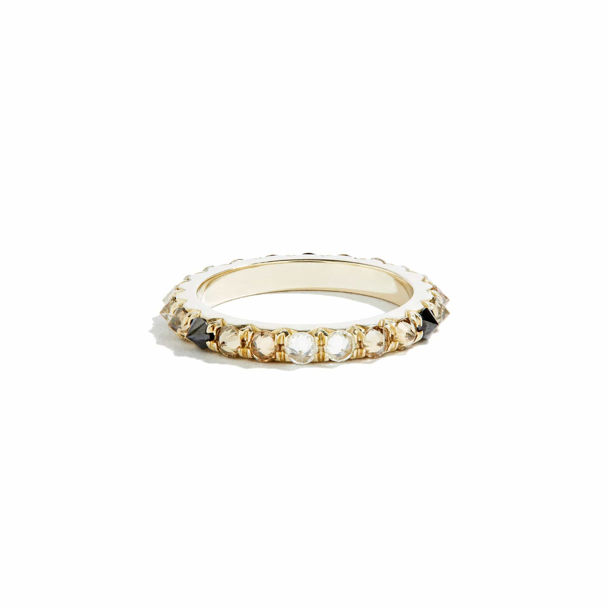 Barbed Ombré Diamond Eternity Band