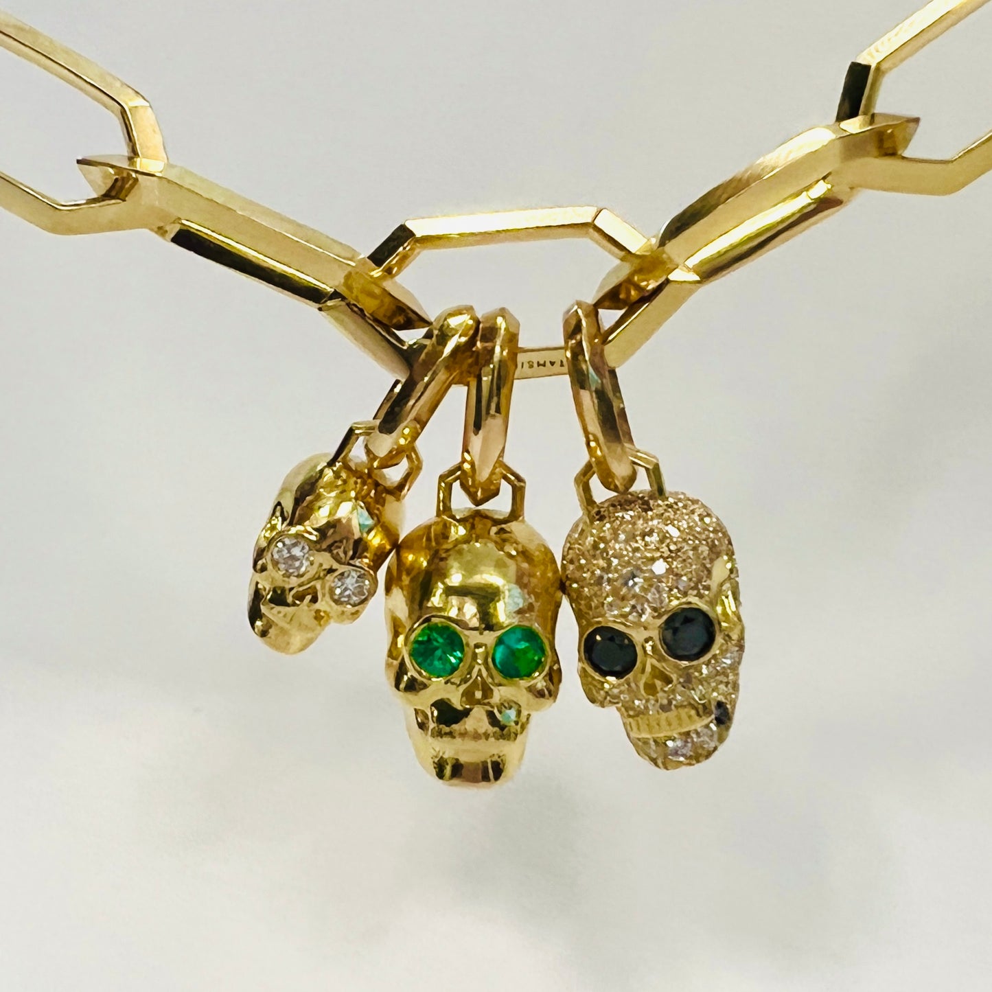'Til death Skull Charm