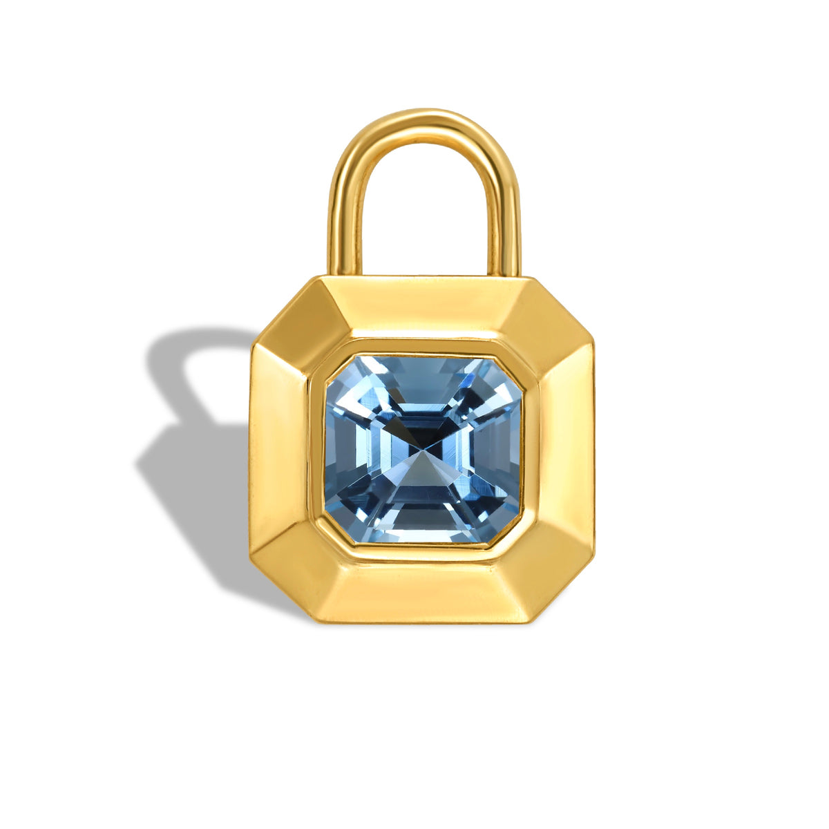 Aquamarine Mini Padlocket® Pendant