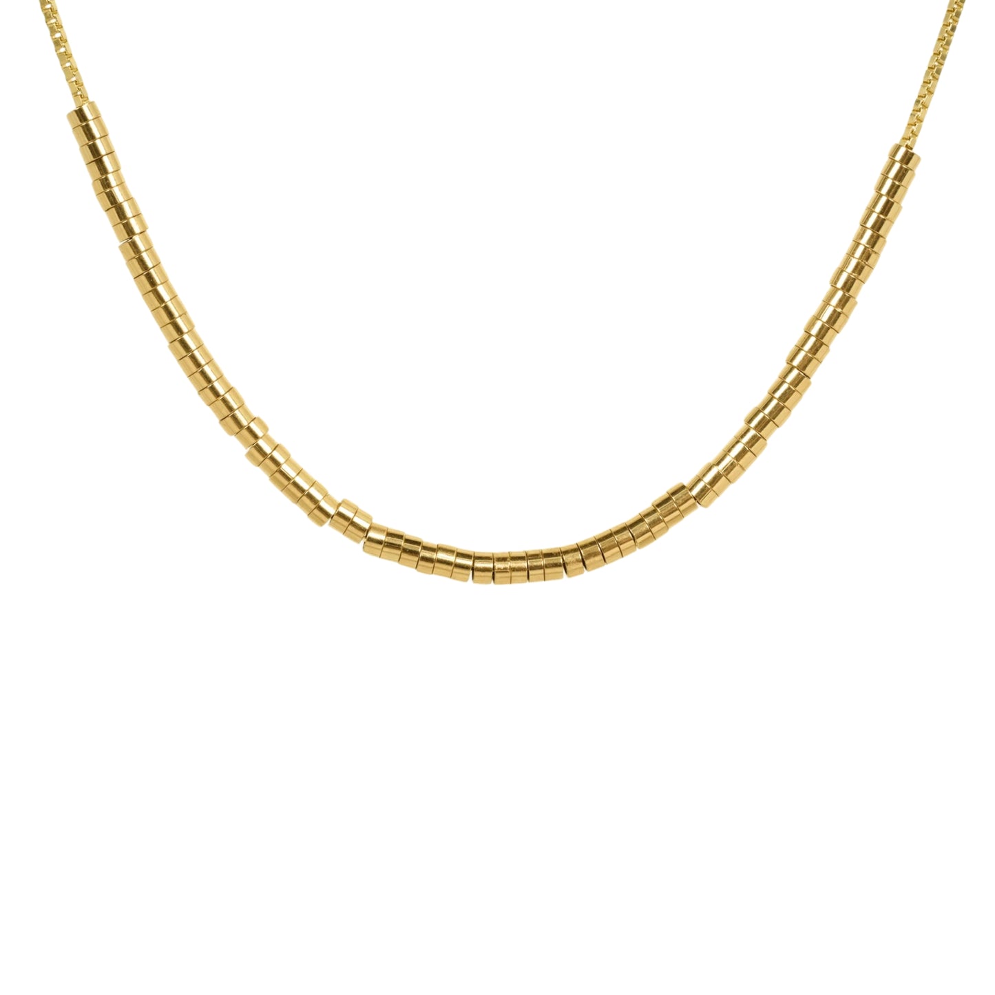 Gold Petite "Worry Bead" Necklace