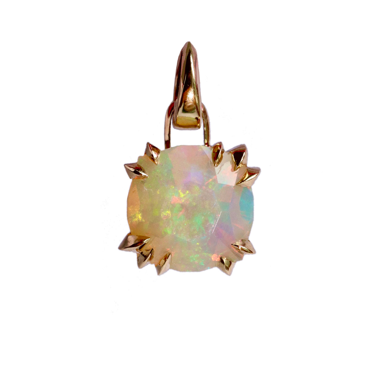 Ethiopian Opal Makhaira Pendant
