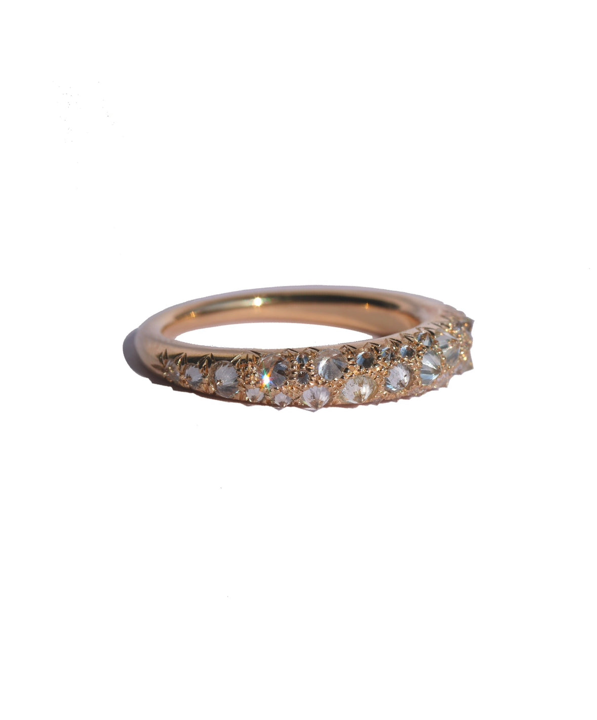 Barbed Diamond Medium Duomo Ring