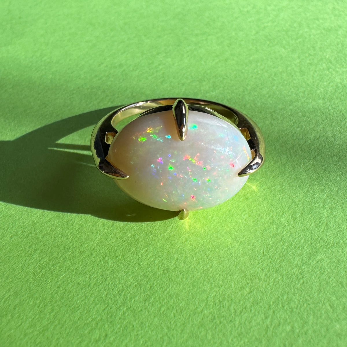 Opal Compass Ring - ooak