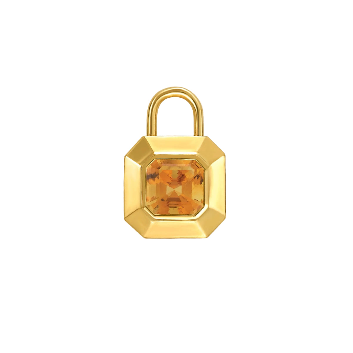 Citrine Mini Padlocket® Pendant