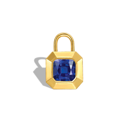 Sapphire Mini Padlocket® Pendant
