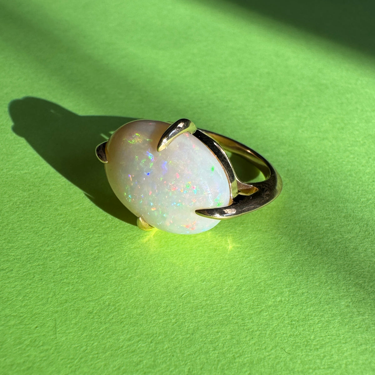 Opal Compass Ring - ooak