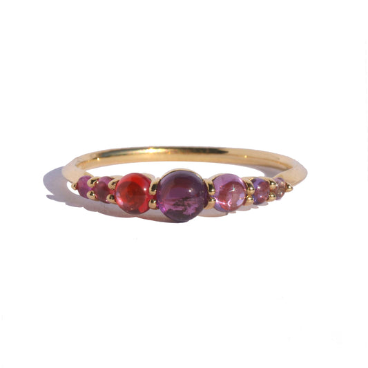 Multi color "Jelly Bean" Sapphire Lina Ring