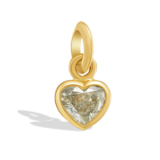 "All Love" Diamond Heart Pendant
