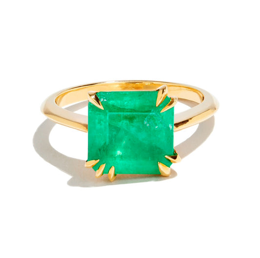 Emerald Makhaira Solitaire