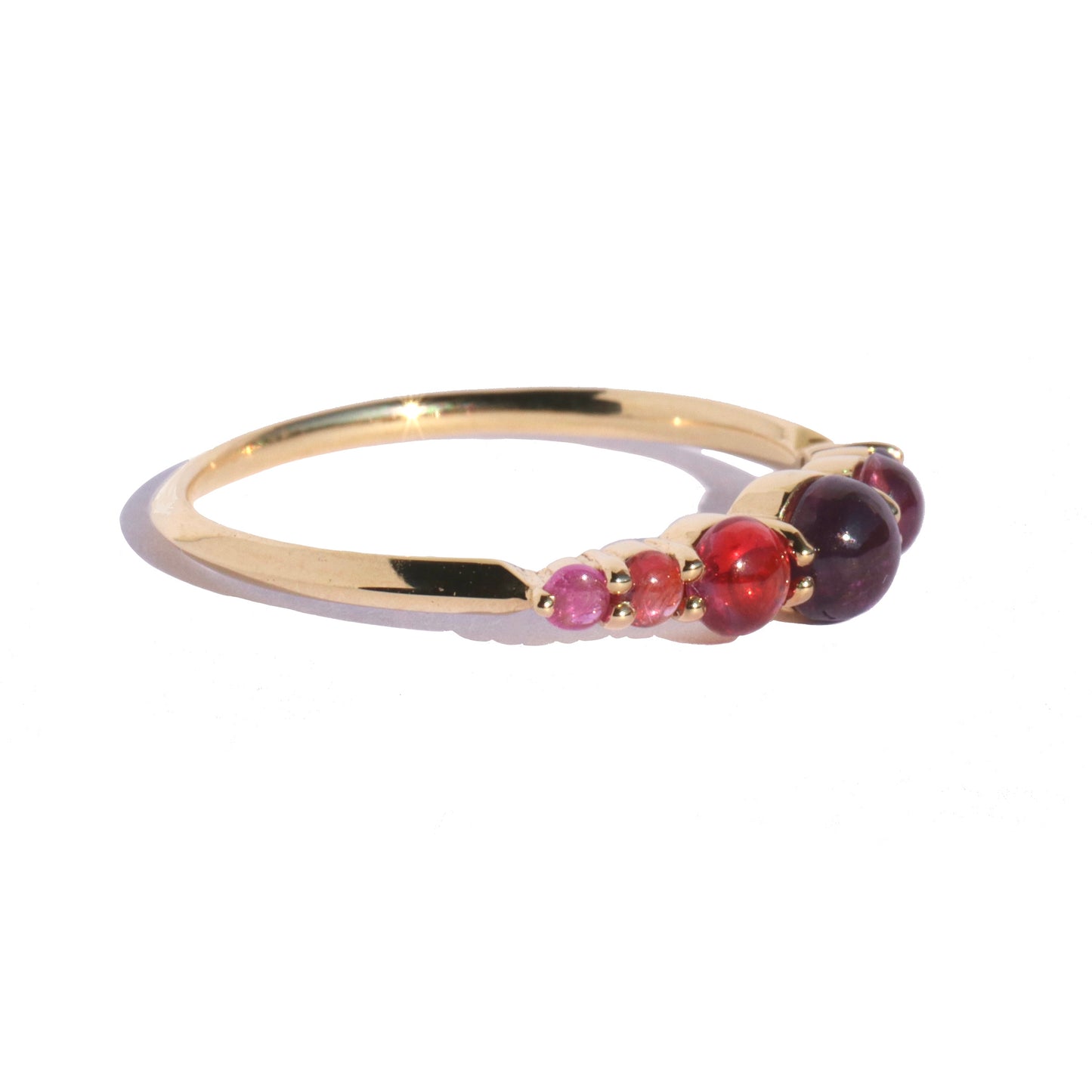 Multi color "Jelly Bean" Sapphire Lina Ring