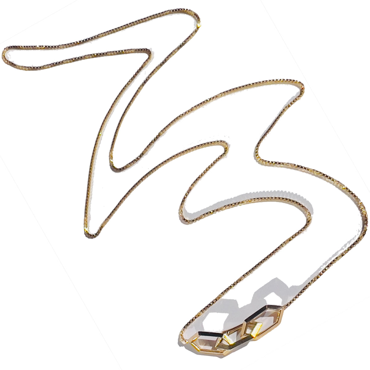 Makhaira Lariat Necklace