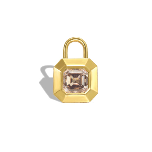 Champagne Diamond Mini Padlocket® Pendant