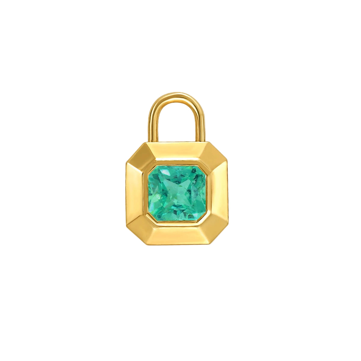 Emerald Mini Padlocket® Pendant