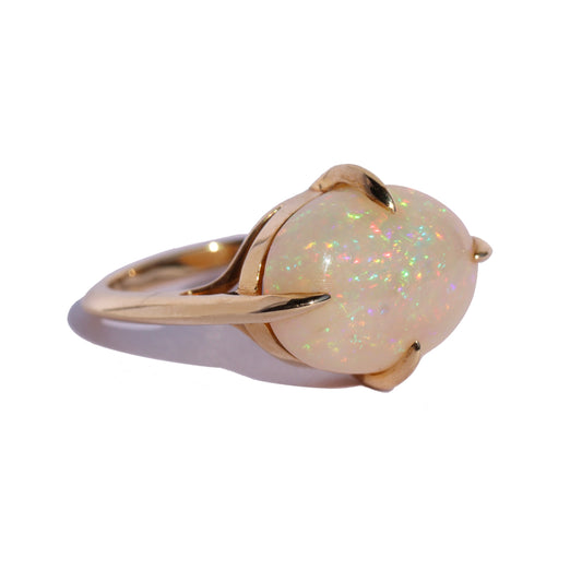 Opal Compass Ring