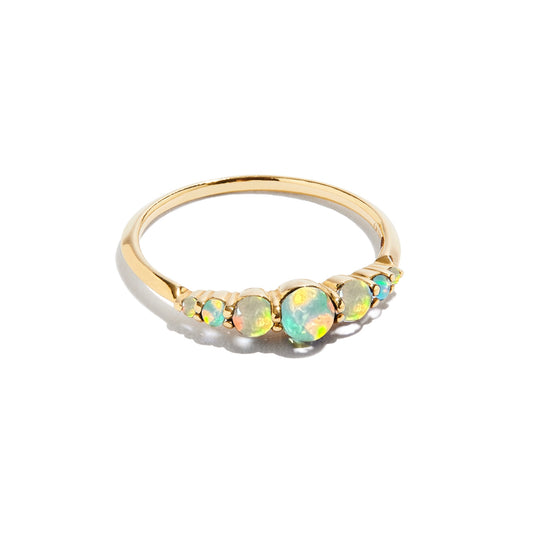 Opal Lina Ring - 10K Gold