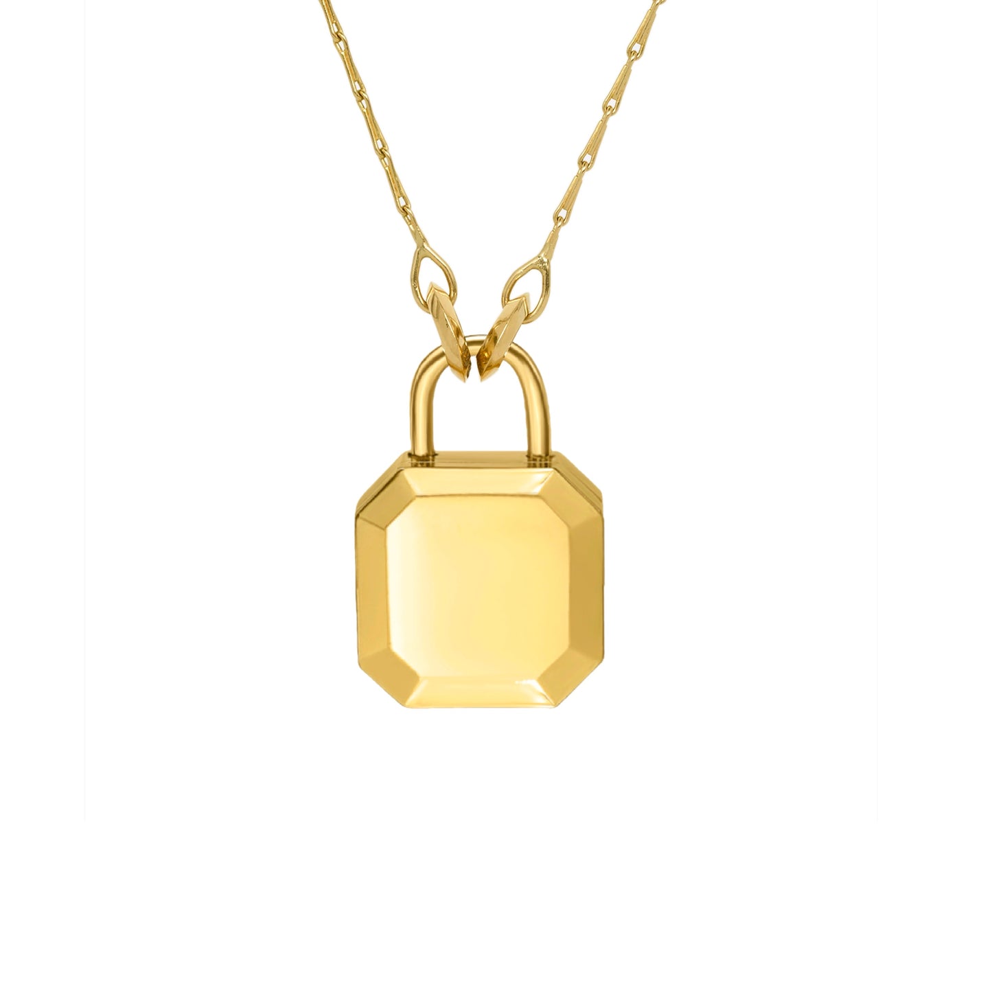 Gold Open Barley corn chain