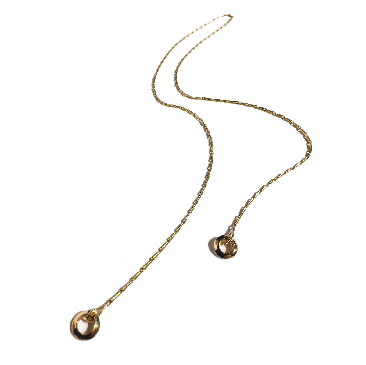 Gold Open Barley corn chain
