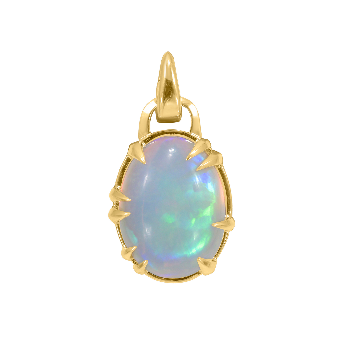Ethiopian Opal Makhaira ‘Egg’ Locket