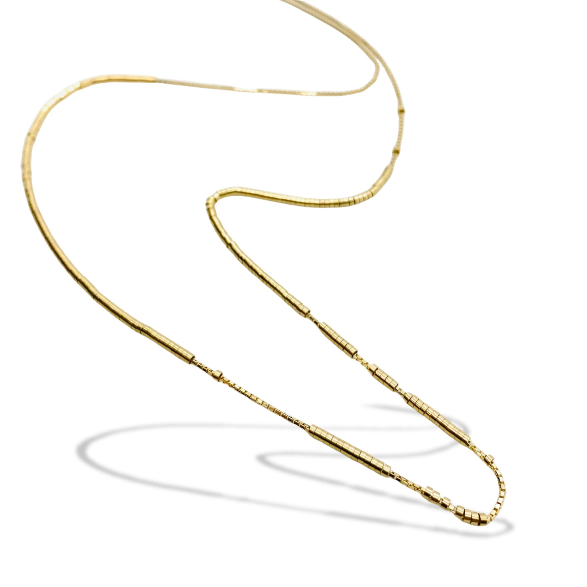 XL Gold Komboloi "Worry Bead" Necklace
