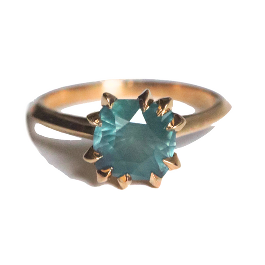 Montana Sapphire Makhaira Solitaire