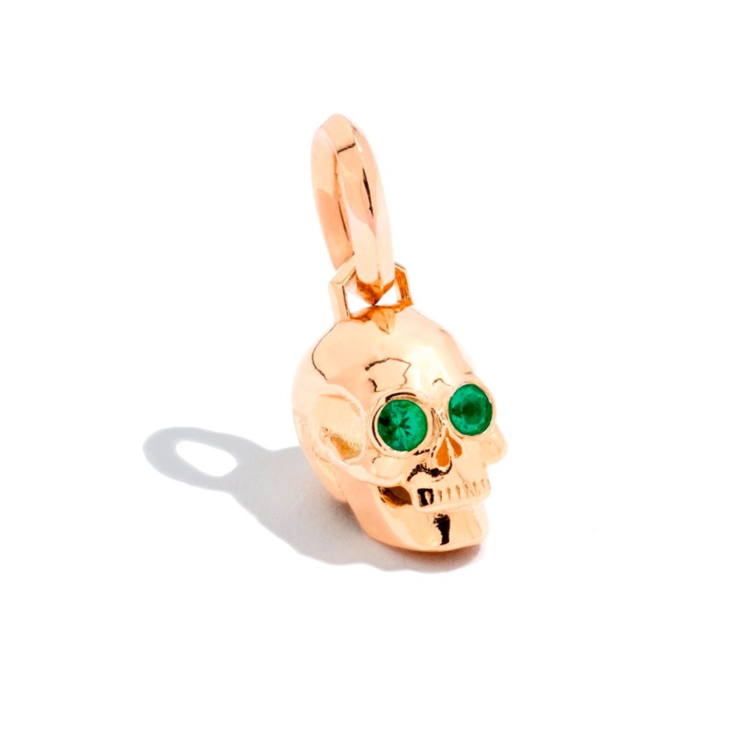 'Til death Skull Charm