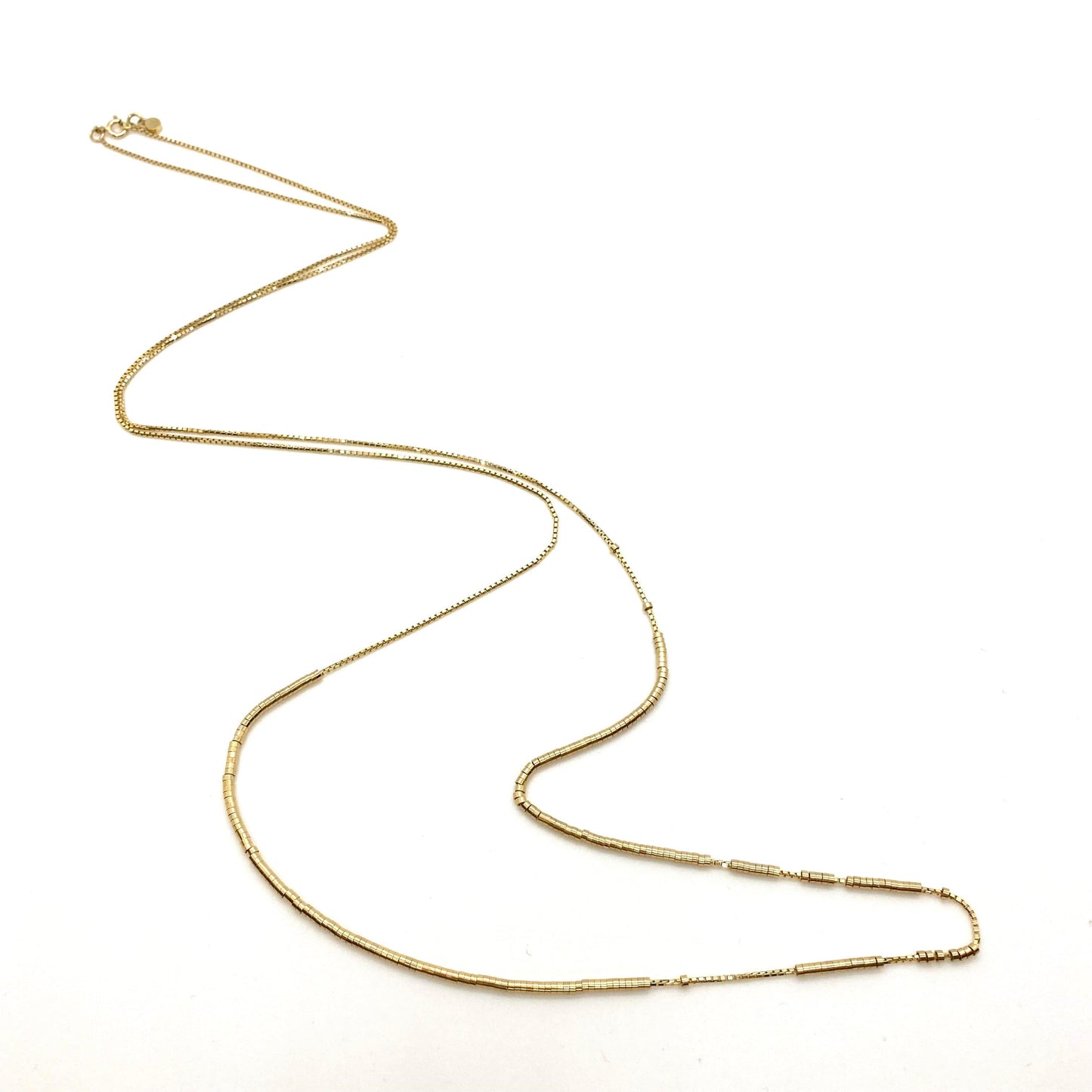 Gold Komboloi "Worry Bead" Necklace