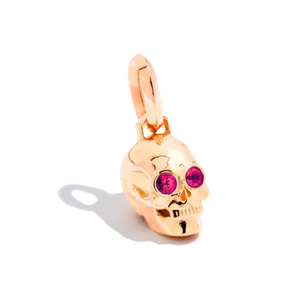 'Til death Skull Charm